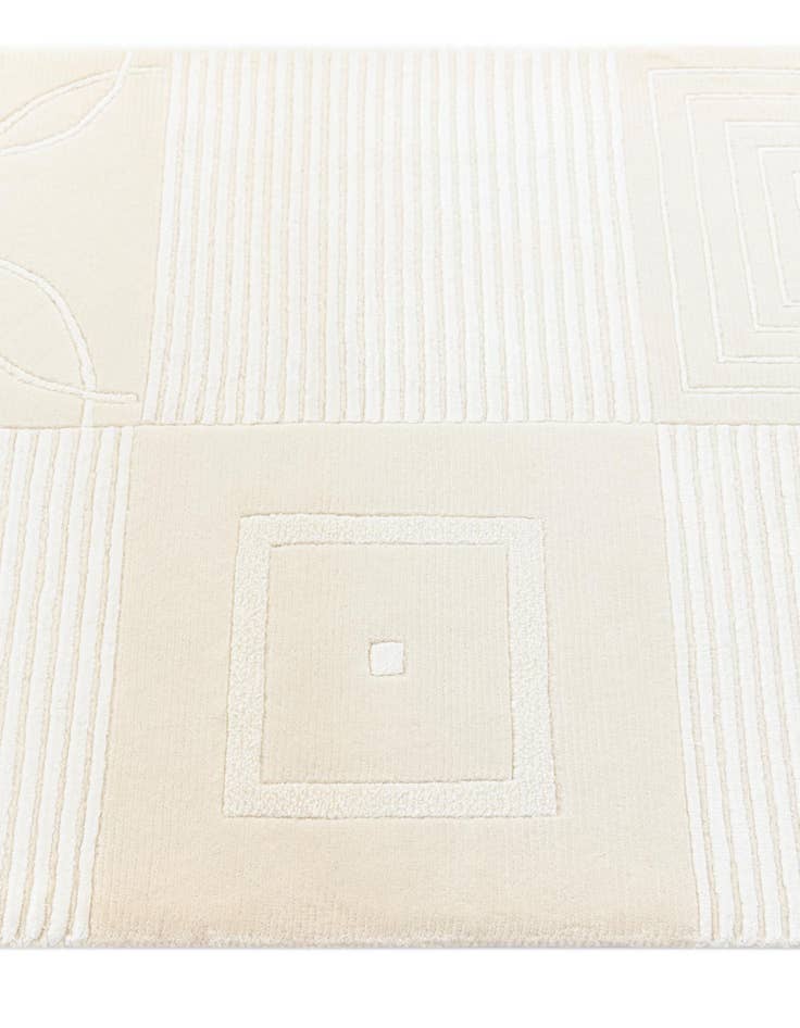 Detail image of  2' 9 x 10'  Hand Knotted Darya Wool Runner Rug