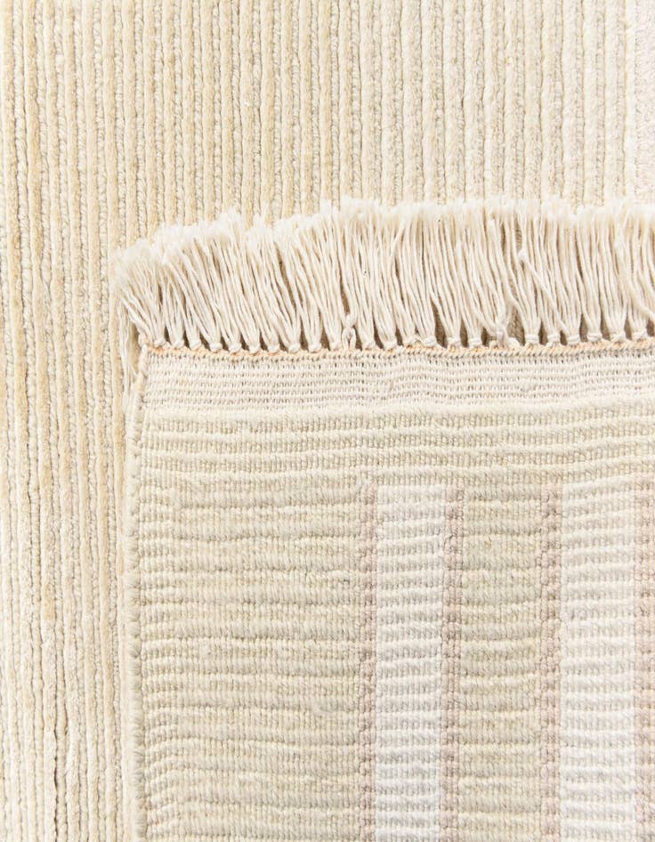 Detail image of  2' 8 x 9' 5  Hand Knotted Darya Wool Runner Rug