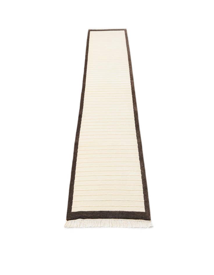 Detail image of  2' 9 x 9' 7  Hand Knotted Darya Wool Runner Rug