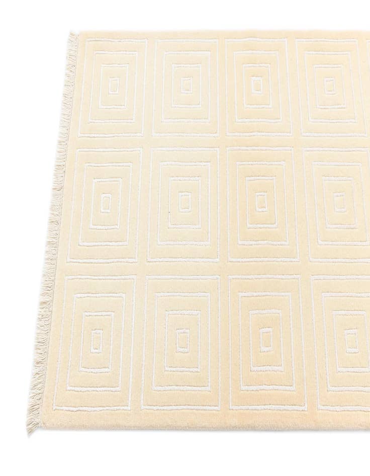 Detail image of  2' 9 x 10'  Hand Knotted Darya Wool Runner Rug