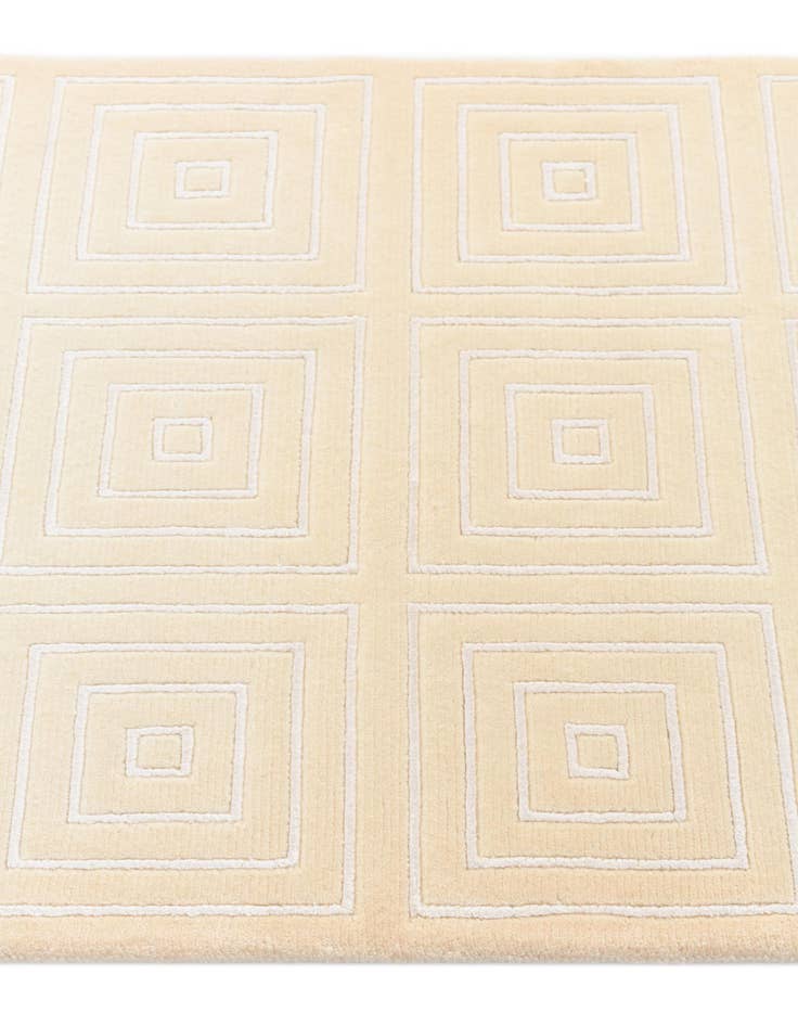 Detail image of  2' 9 x 10'  Hand Knotted Darya Wool Runner Rug