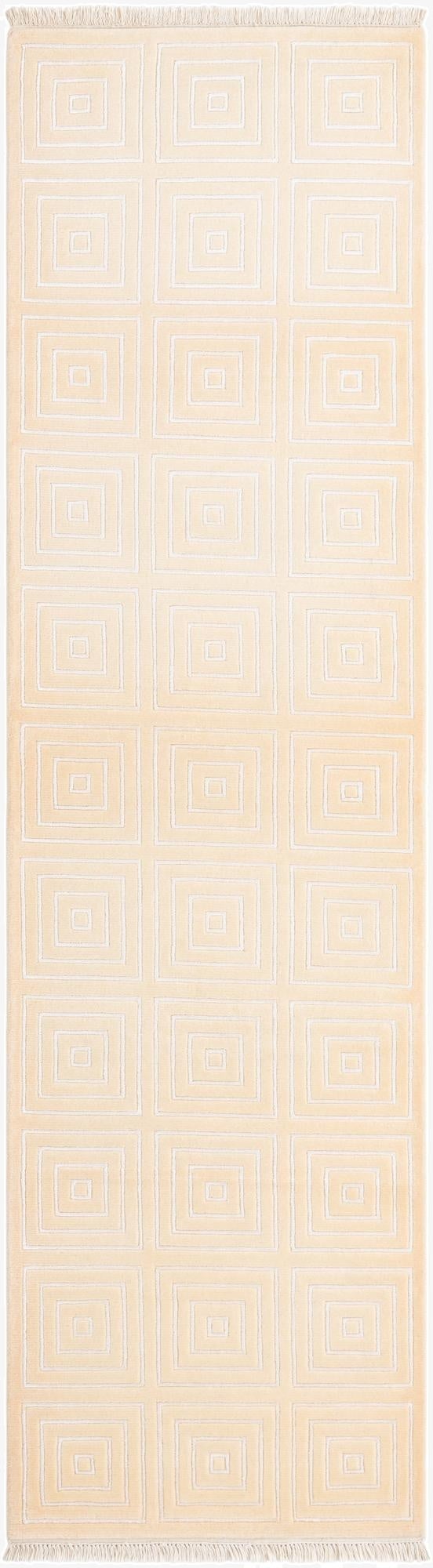  2' 9 x 10'  Hand Knotted Darya Wool Runner Rug