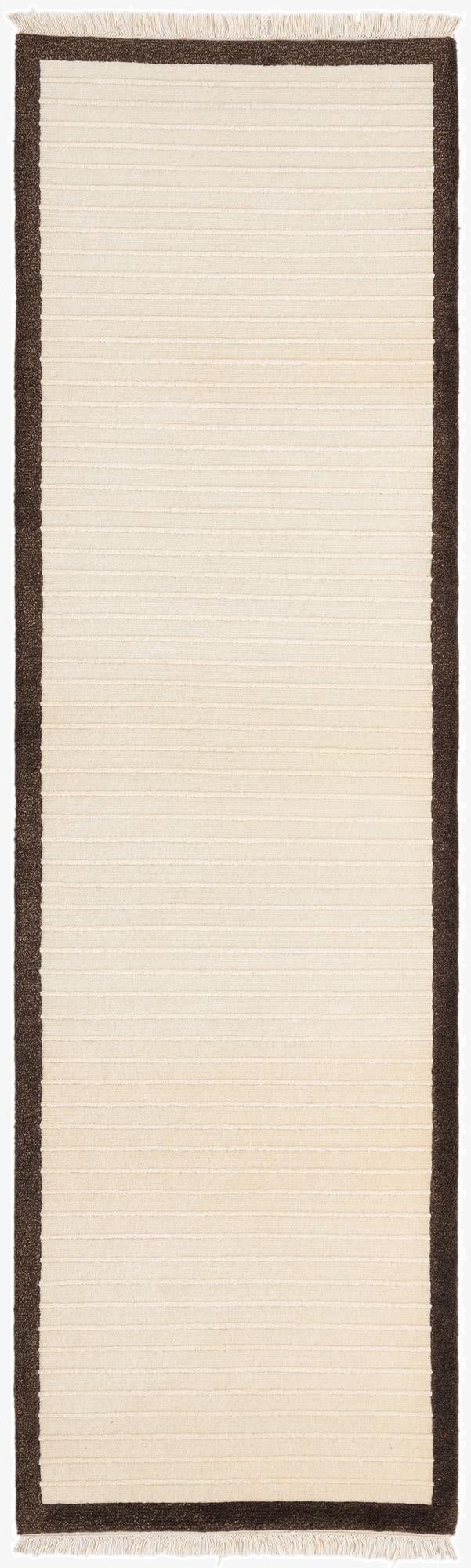  2' 9 x 9' 7  Hand Knotted Darya Wool Runner Rug