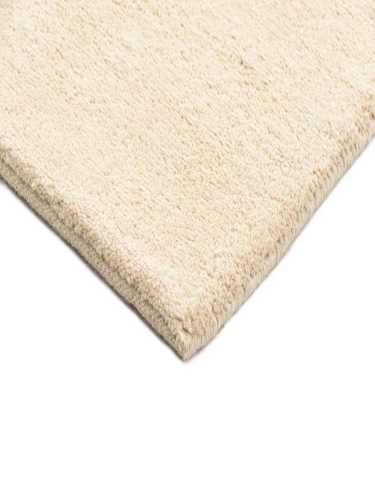 Detail image of  2' 4 x 4' 8  Hand Knotted Gabbeh Wool Runner Rug