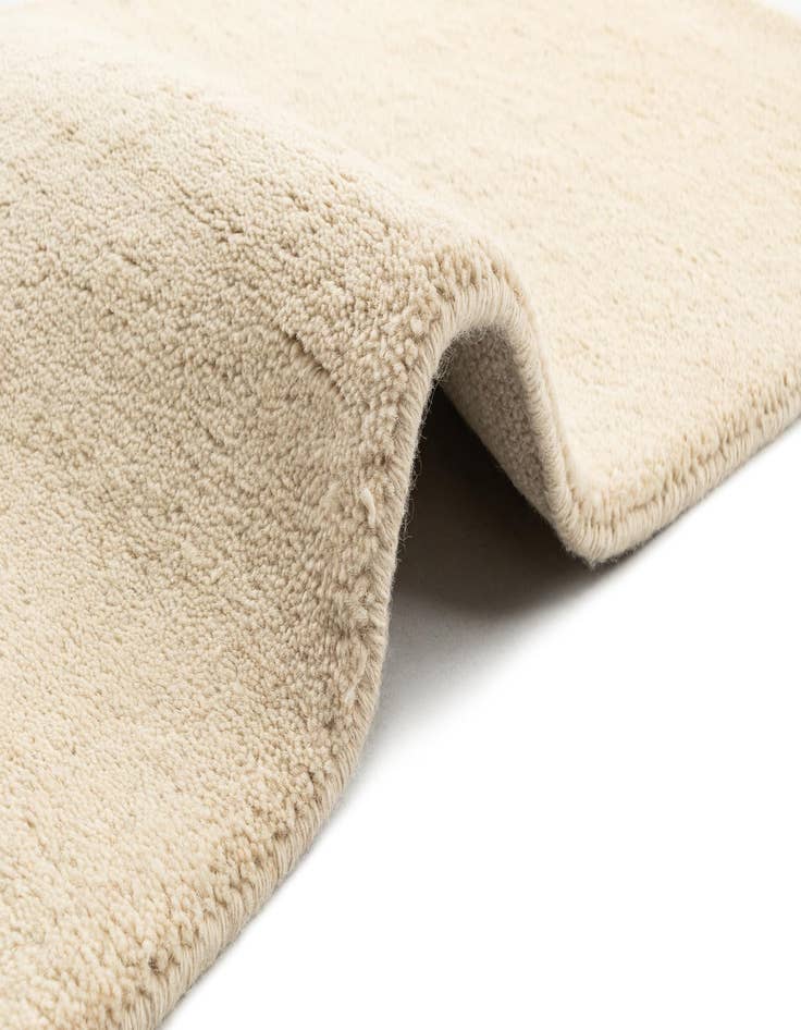 Detail image of  2' 4 x 4' 8  Hand Knotted Gabbeh Wool Runner Rug