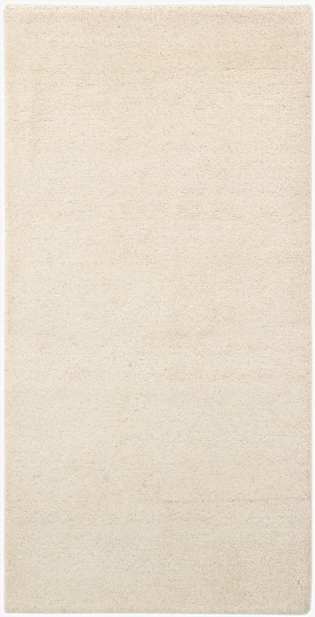  2' 4 x 4' 8  Hand Knotted Gabbeh Wool Runner Rug