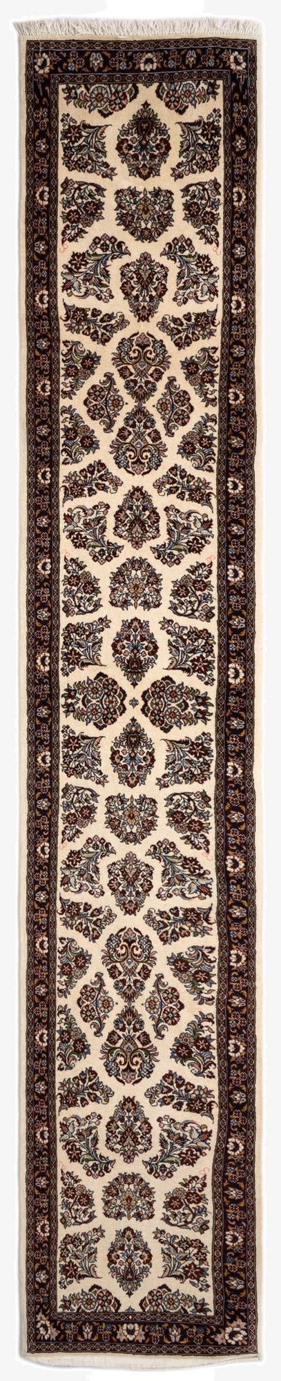  2' 6 x 13' 7 Ghom Runner Rug