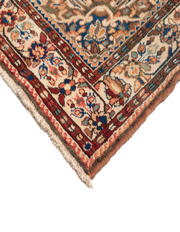 Detail image of  5' 1 x 9' 8 Hamedan Wool Runner Rug