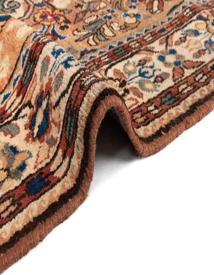 Detail image of  5' 1 x 9' 8 Hamedan Wool Runner Rug