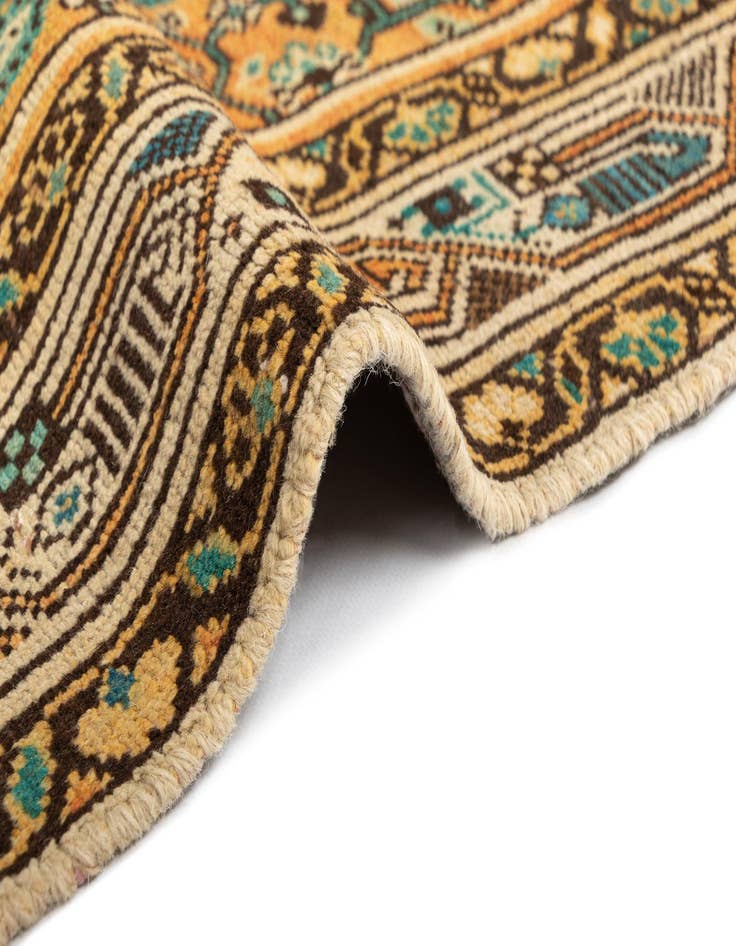Detail image of  4' x 10' 2 Hamedan Wool Runner Rug