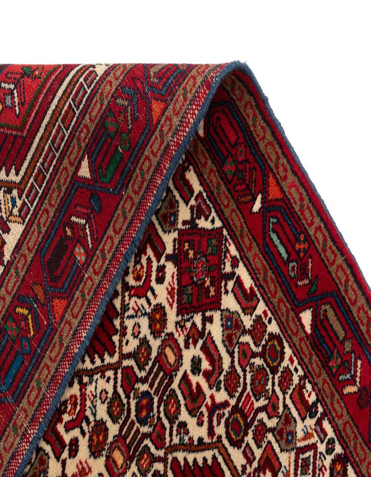 Detail image of  2' 7 x 11' 7 Hamedan Wool Runner Rug