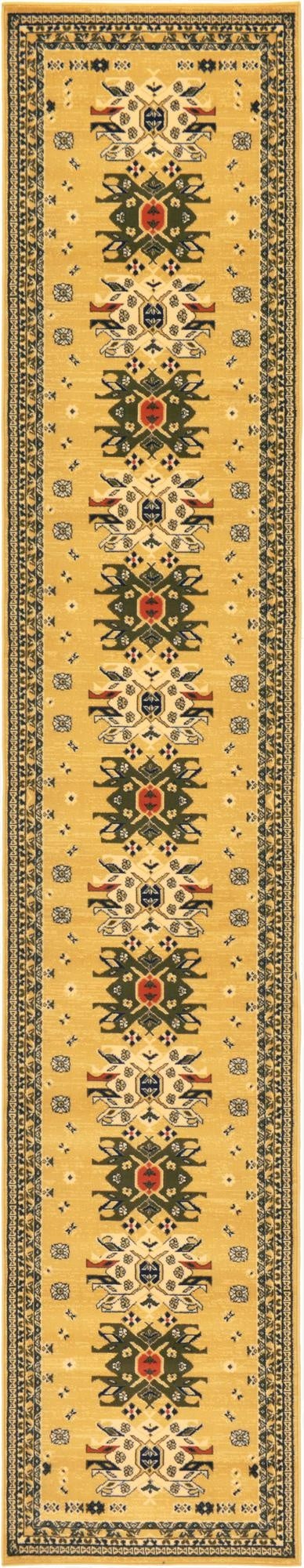  3' x 16' 5 Heris Runner Rug