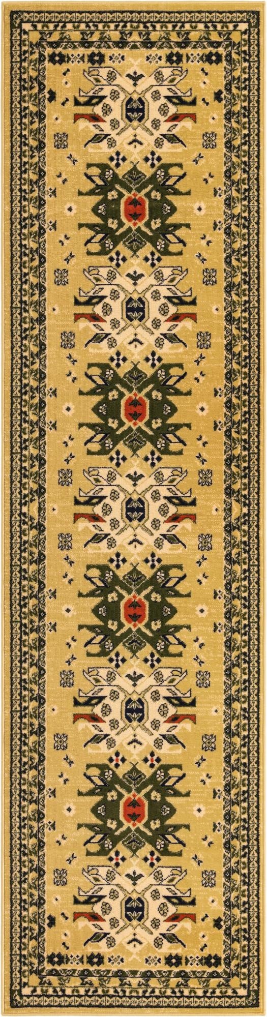  2' 7 x 10' Heris Runner Rug