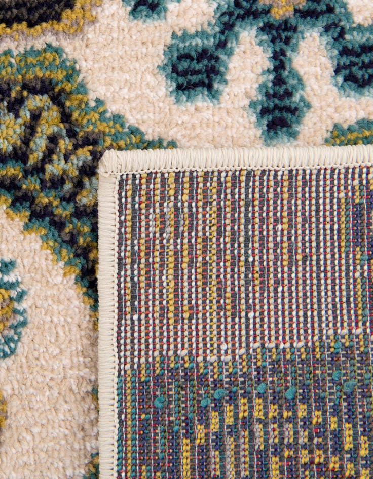 Detail image of  2' 2 x 6' 9  Washable Hyacinth Runner Rug