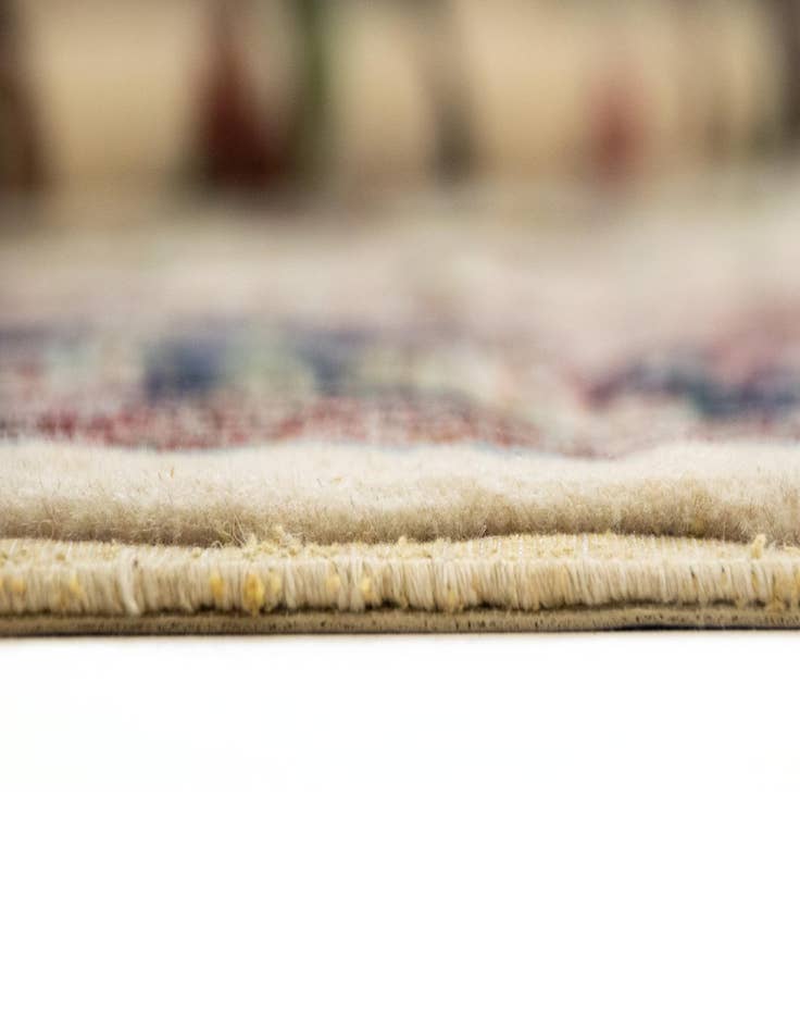 Detail image of  6' 10 x 20' 1  Hand Knotted Isfahan Persian Runner Rug