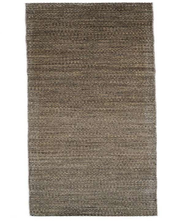 A 12 ft runner rug from the Rugs.com Juma Collection, featuring a textured ivory and cream Persian pattern.