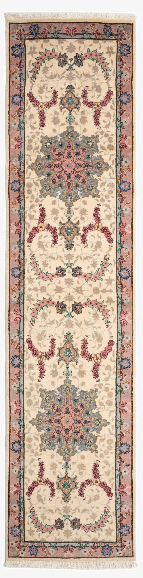  2' 11 x 12' 6 Kashan Wool Runner Rug