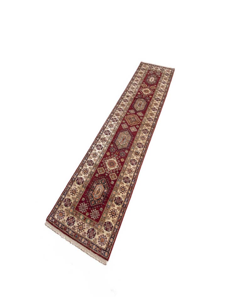 Detail image of  2' 7 x 10' 10 Kazak Wool Runner Rug