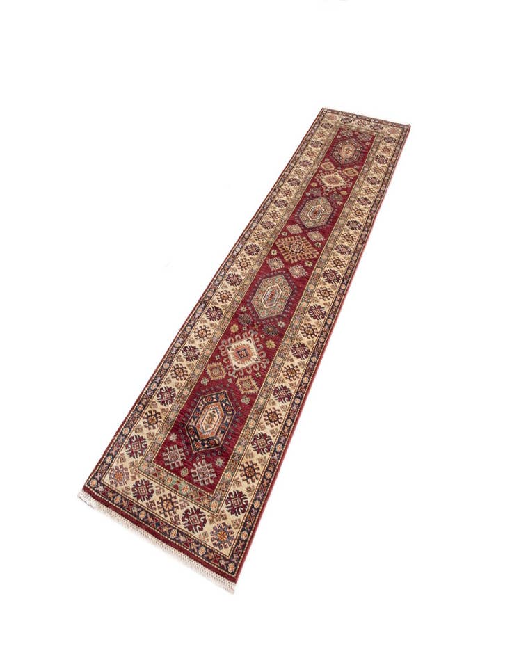 Detail image of  2' 8 x 10' 9 Kazak Wool Runner Rug