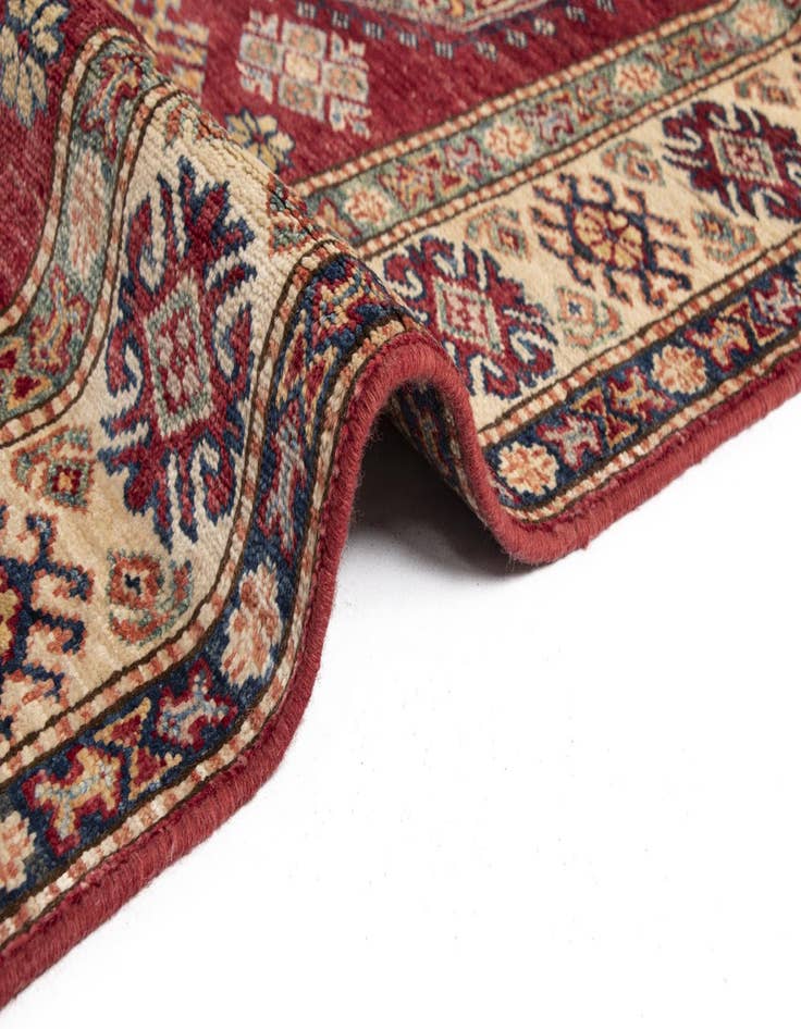 Detail image of  2' 8 x 10' 9 Kazak Wool Runner Rug