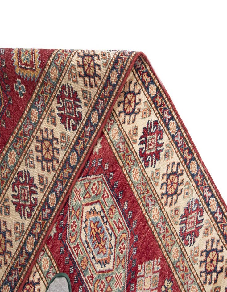 Detail image of  2' 8 x 10' 9 Kazak Wool Runner Rug