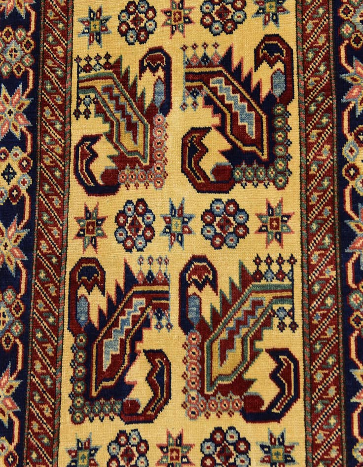 Detail image of  2' 9 x 9' 8  Hand Knotted Kazak Oriental Runner Rug