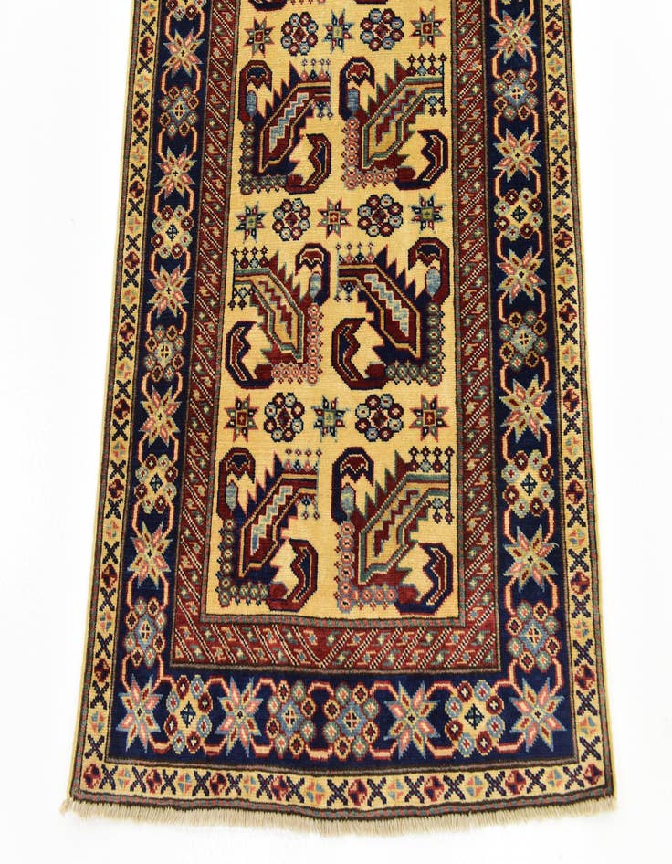 Detail image of  2' 9 x 9' 8  Hand Knotted Kazak Oriental Runner Rug