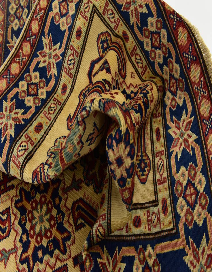 Detail image of  2' 9 x 9' 3  Hand Knotted Kazak Runner Rug