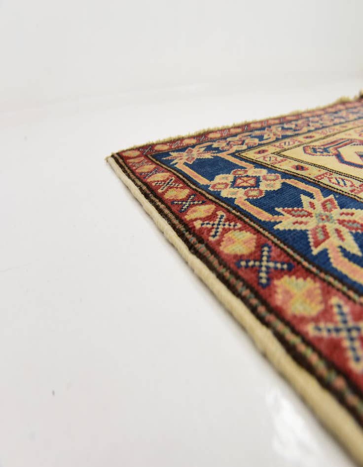 Detail image of  2' 9 x 9' 3  Hand Knotted Kazak Runner Rug