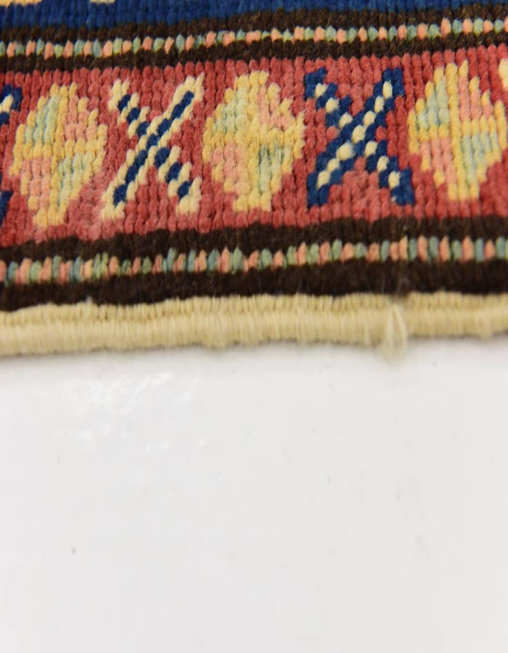 Detail image of  2' 9 x 9' 3  Hand Knotted Kazak Runner Rug