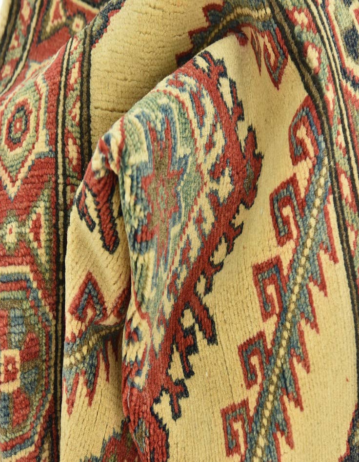 Detail image of  2' 9 x 9' 9  Hand Knotted Kazak Runner Rug