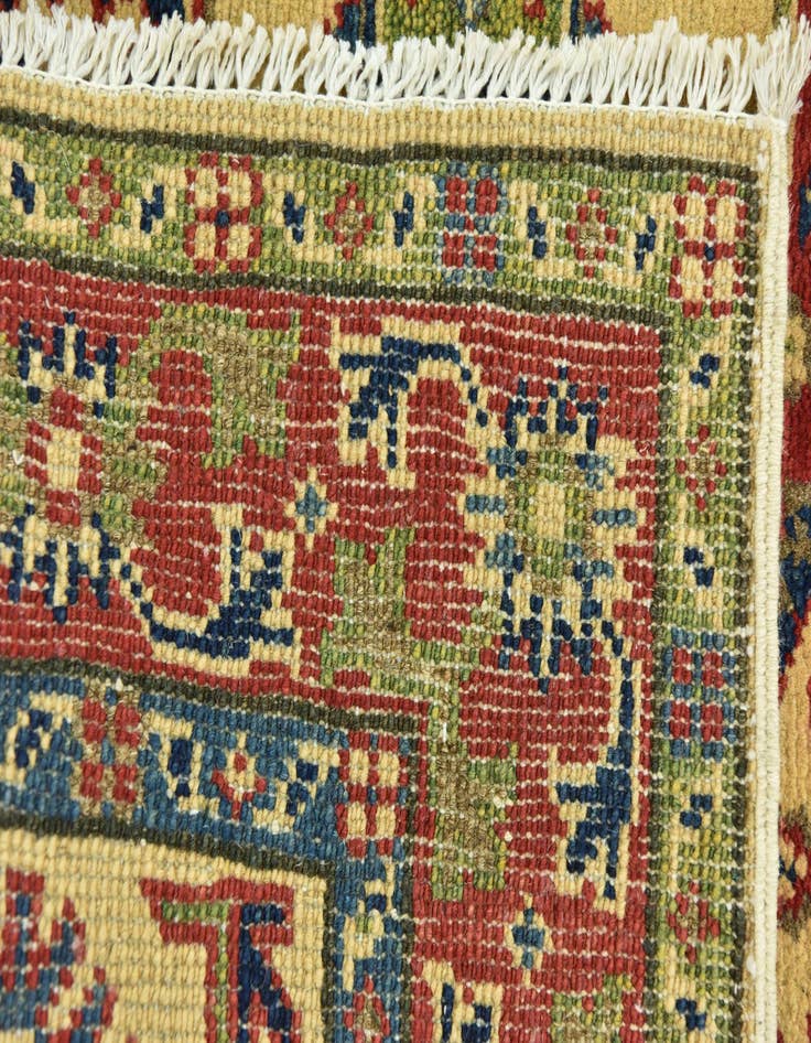 Detail image of  2' 9 x 9' 10  Hand Knotted Kazak Runner Rug