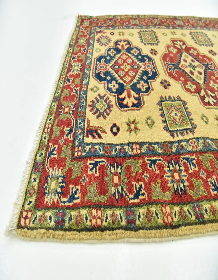 Detail image of  2' 9 x 9' 10  Hand Knotted Kazak Runner Rug