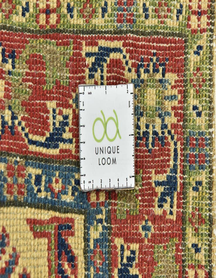 Detail image of  2' 9 x 9' 10  Hand Knotted Kazak Runner Rug