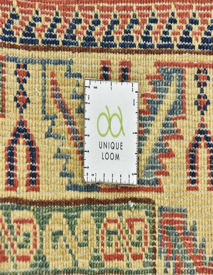 Detail image of  2' 8 x 9' 7  Hand Knotted Kazak Runner Rug