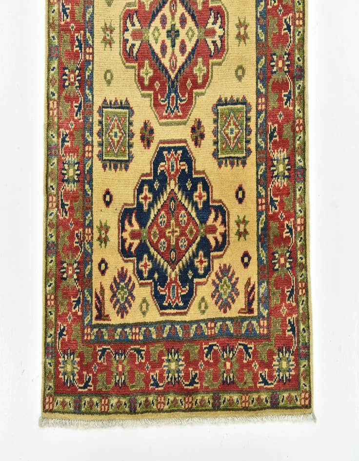 Detail image of  2' 9 x 9' 10  Hand Knotted Kazak Runner Rug
