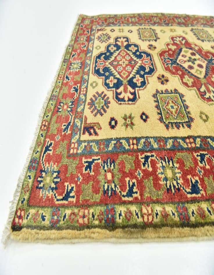 Detail image of  2' 9 x 9' 10  Hand Knotted Kazak Runner Rug