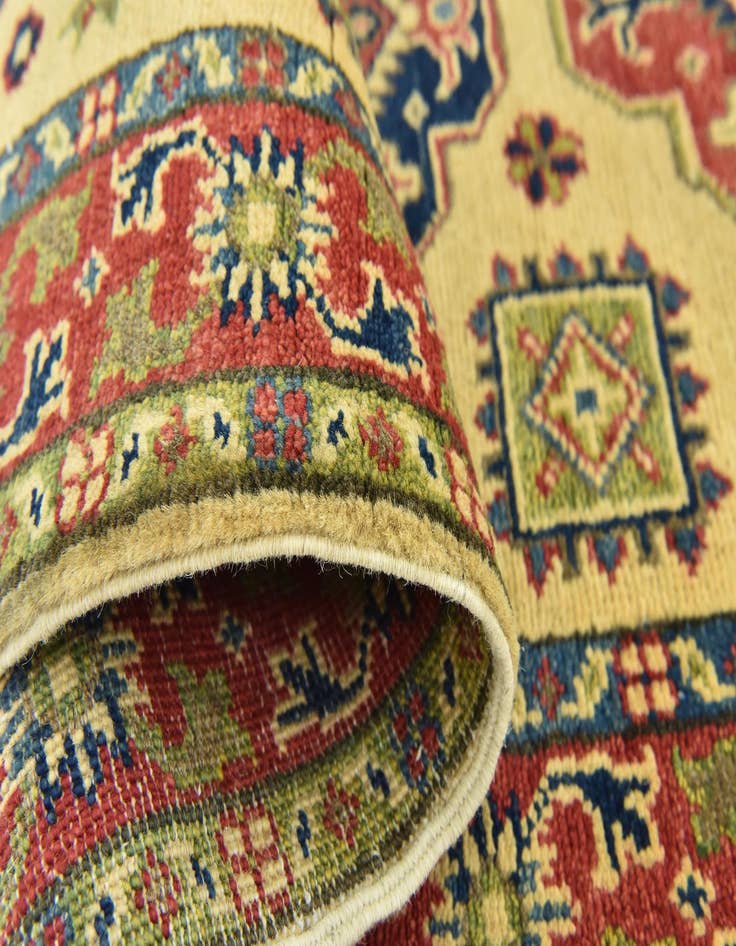 Detail image of  2' 9 x 9' 10  Hand Knotted Kazak Runner Rug