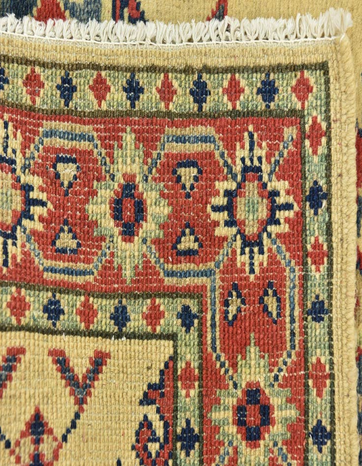 Detail image of  2' 9 x 9' 6  Hand Knotted Kazak Runner Rug