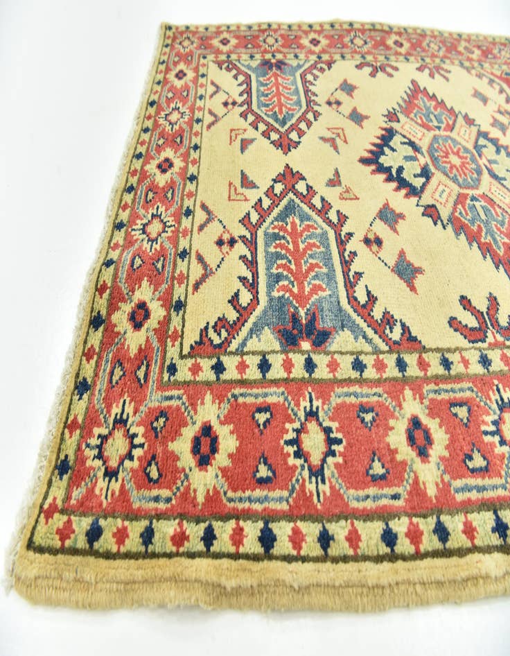Detail image of  2' 9 x 9' 6  Hand Knotted Kazak Runner Rug