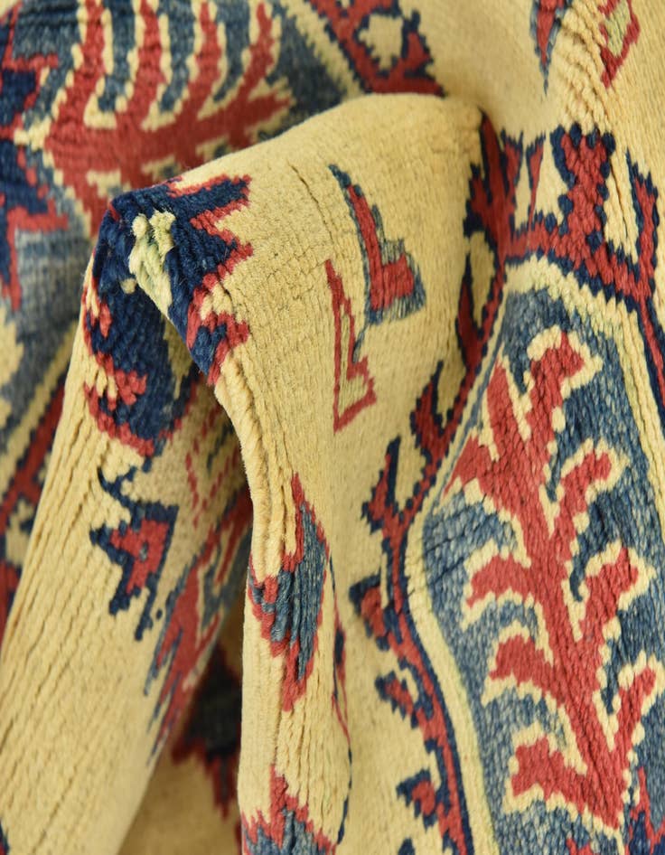 Detail image of  2' 9 x 9' 6  Hand Knotted Kazak Runner Rug