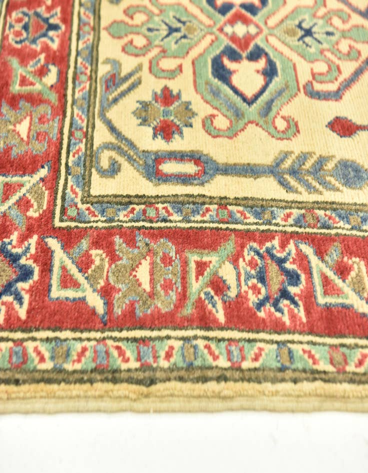 Detail image of  2' 8 x 9' 10  Hand Knotted Kazak Runner Rug