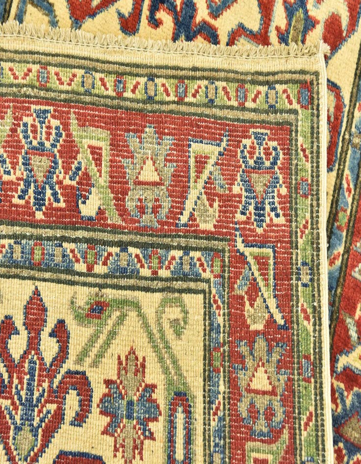 Detail image of  2' 9 x 9' 9  Hand Knotted Kazak Runner Rug
