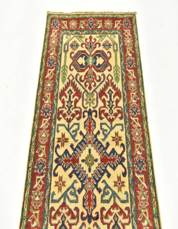 Detail image of  2' 9 x 9' 9  Hand Knotted Kazak Runner Rug