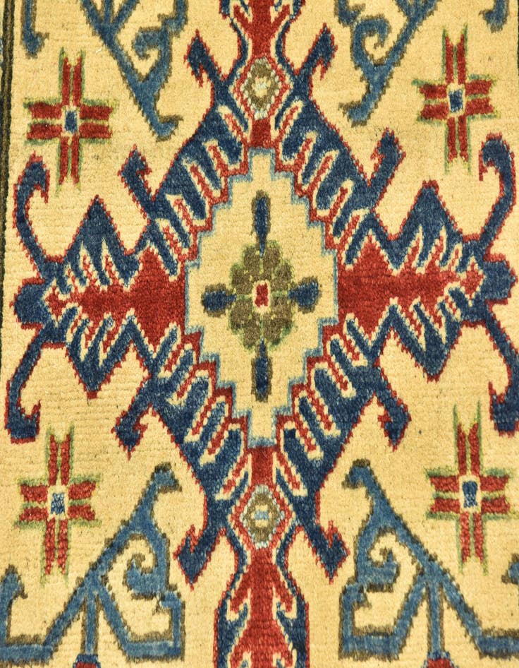 Detail image of  2' 9 x 9' 9  Hand Knotted Kazak Runner Rug