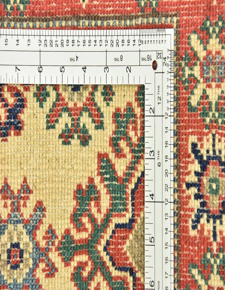 Detail image of  2' 8 x 10' 4  Hand Knotted Kazak Runner Rug