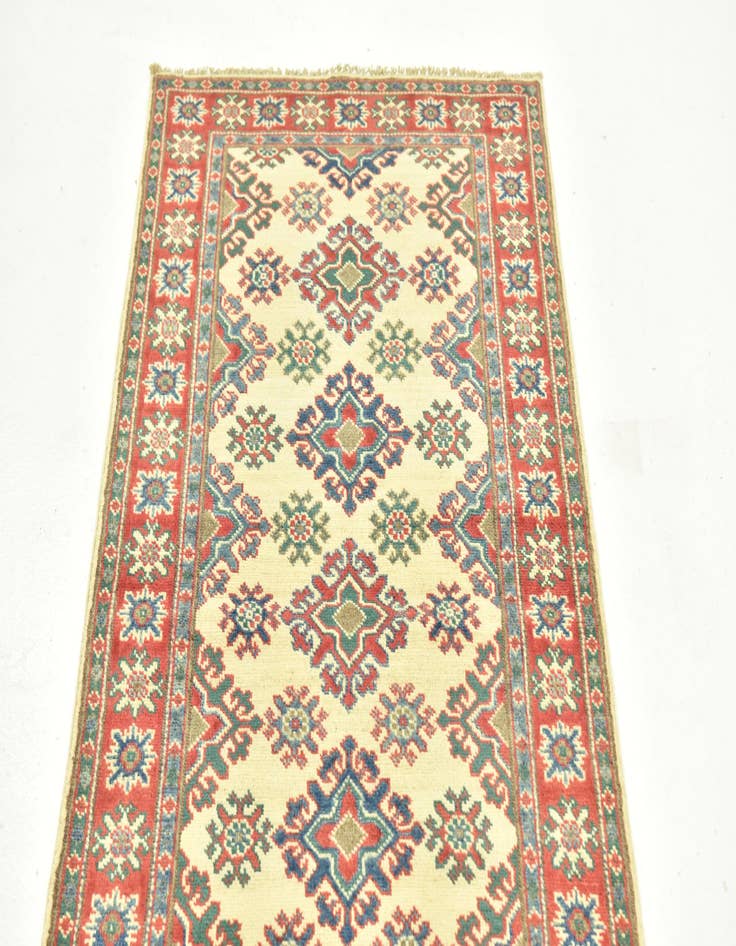 Detail image of  2' 8 x 10' 4  Hand Knotted Kazak Runner Rug