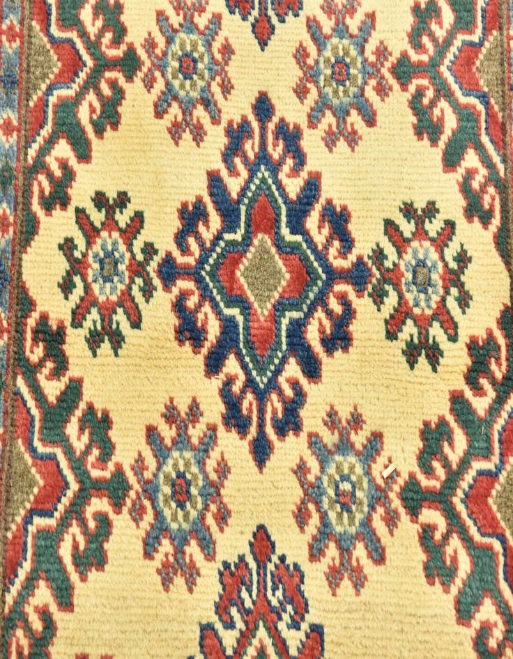 Detail image of  2' 8 x 10' 4  Hand Knotted Kazak Runner Rug