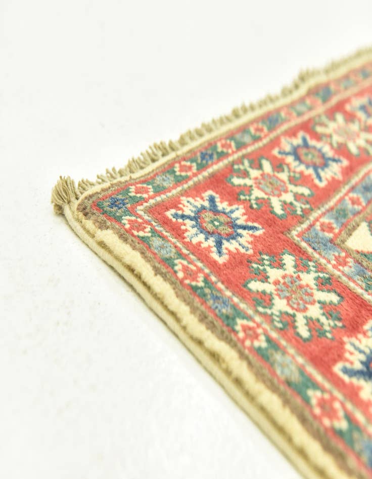 Detail image of  2' 8 x 10' 4  Hand Knotted Kazak Runner Rug