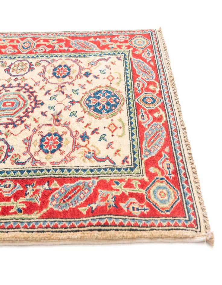 Detail image of  2' 9 x 9' 9  Hand Knotted Kazak Runner Rug